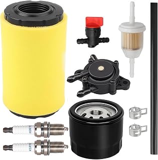 Z335E Air Fuel Oil Filter - Compatible with John Deer Z355R Z225 Z235 Z255 L110 LA125 LA115 LA105 L110 E100 E120 E140 YTH22V46 YTA22V46 YTA24V48 331707 331777 331807 31A607