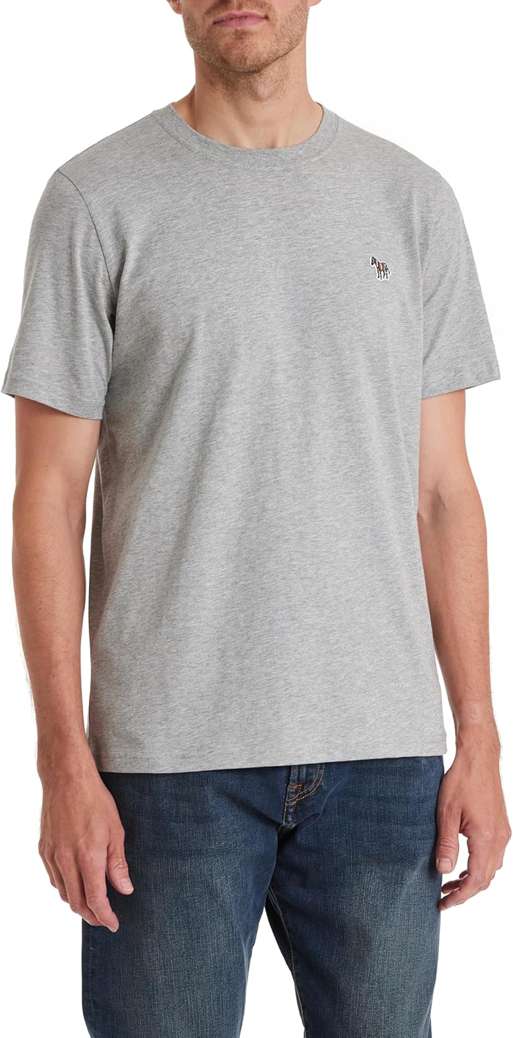 Paul Smith Mens Cotton Zebra Logo T-Shirt