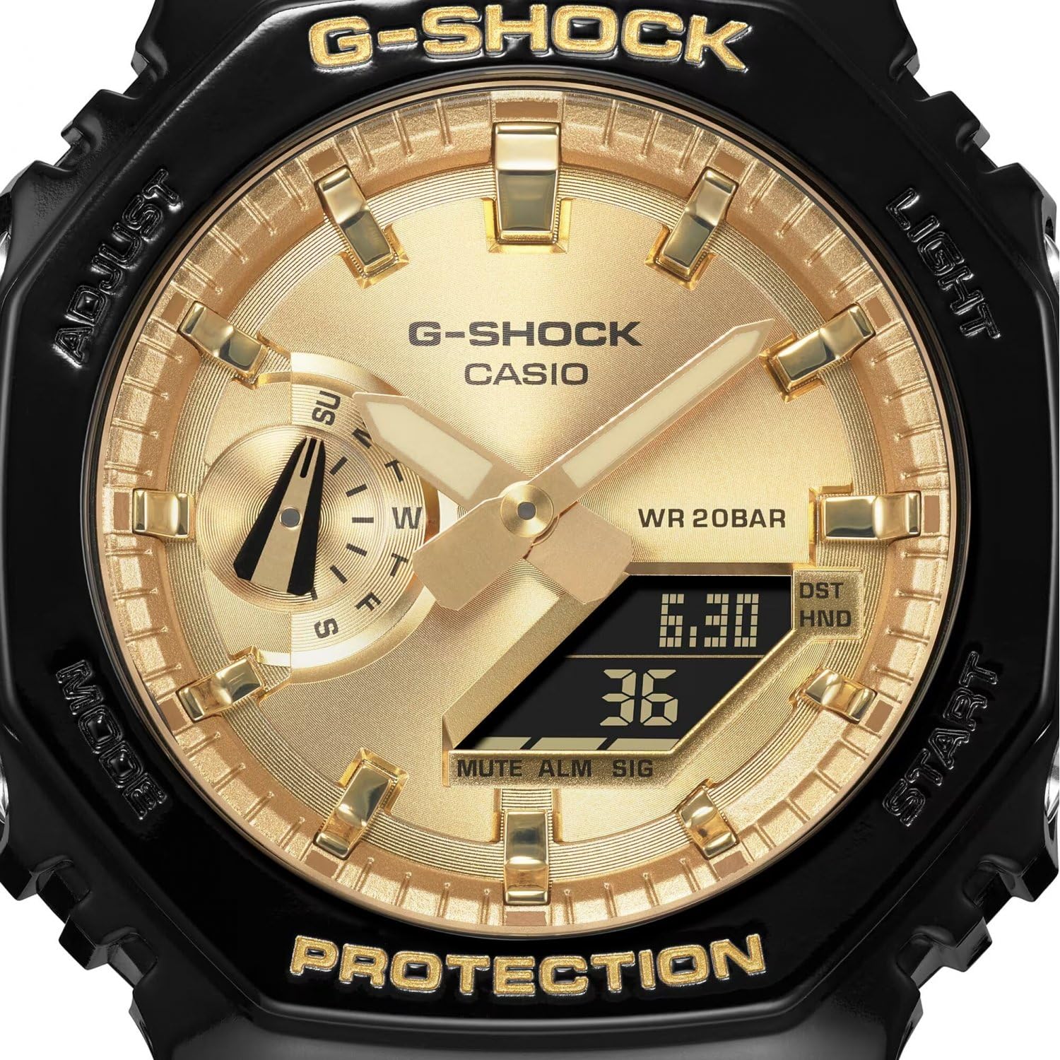 Casio G-Shock Classic GA-2100GB-1AER Orologio da polso uomo 200m resistente all´acqua