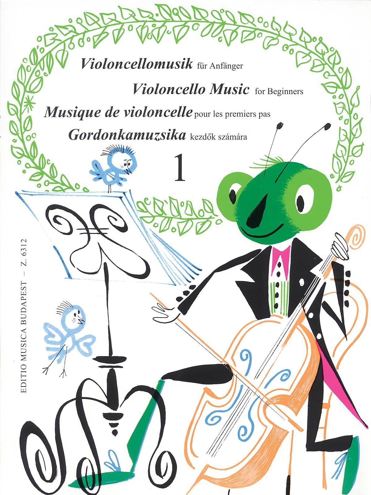 Music for Cello Beginners 1 Vlc/P Hardcover – Music Book, 16 Jun. 2004