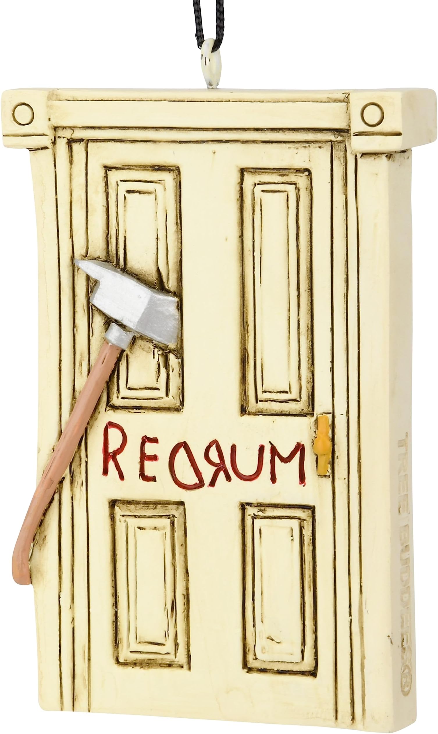 Tree Buddees Creepy Door with an Axe Through it Halloween/Christmas Ornaments