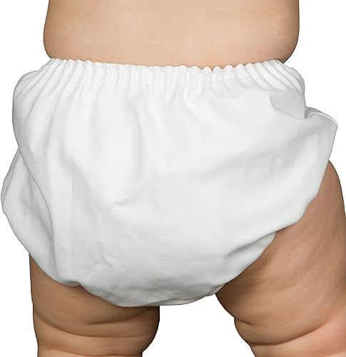 Miniatura 2 de I.C. Collections - Pañal para bebé y niño, color blanco