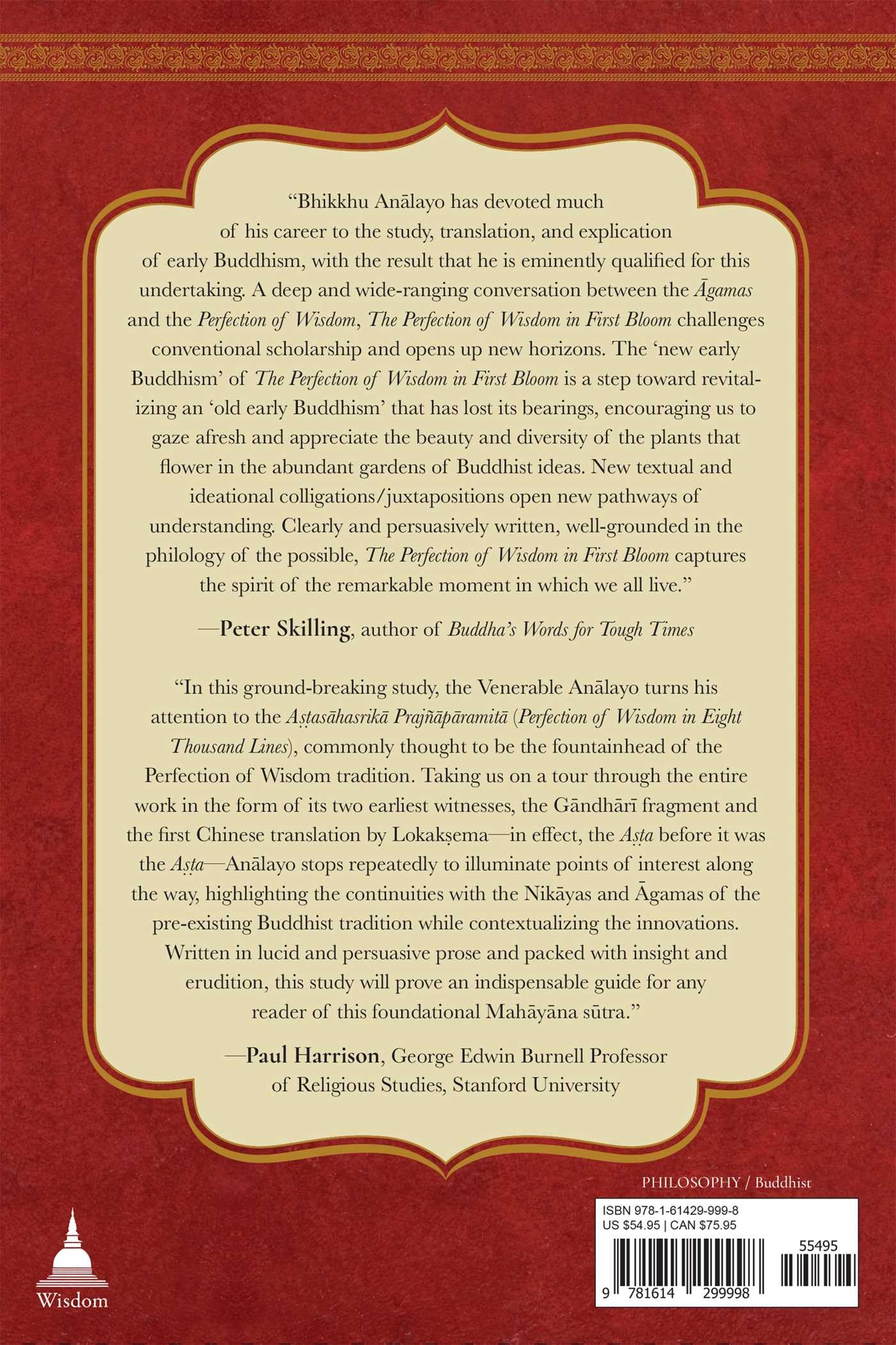 The Perfection of Wisdom in First Bloom: Relating Early Astasahasrika Prajnaparamita to Agama Literature