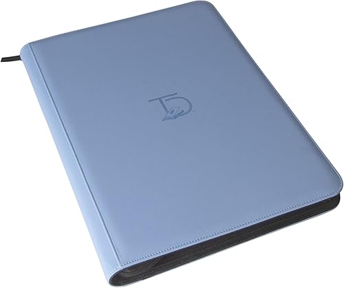 Vista 15 de TopDeck Carpeta de 1000 tarjetas, cartera TCG, carpeta de 16 bolsillos para tarjetas, carpeta sin anillo compatible con tarjetas de Pokémon