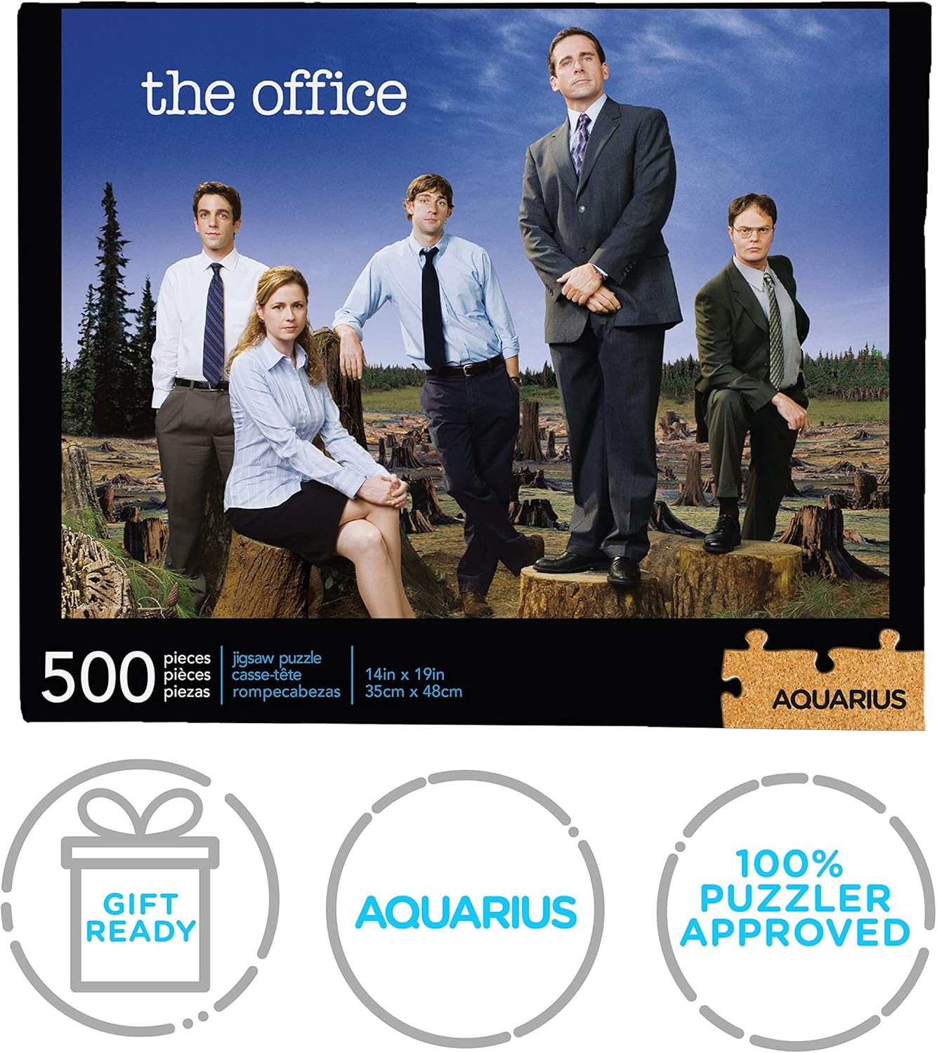 The Office Forest 500 Pc Puzzle