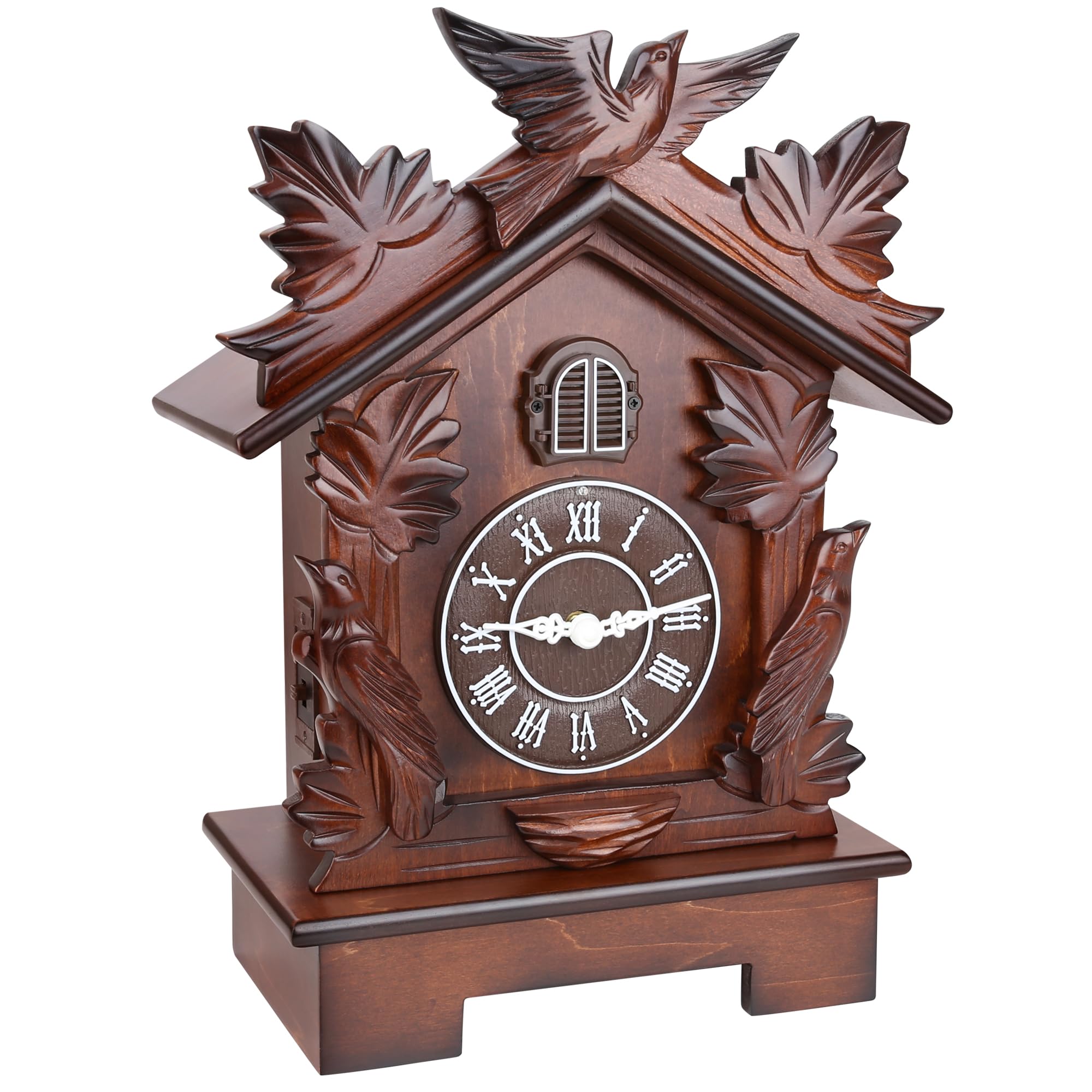 Amazon.com: Kendal Large Tabletop Handcrafted Wood Cuckoo Clock