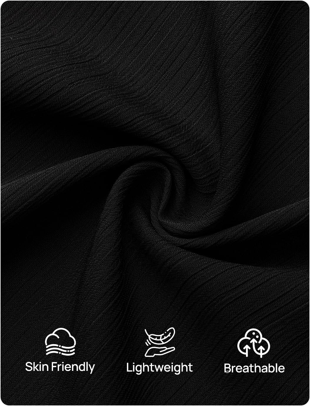 ZESICA Women's Long Sleeve Chiffon Dressy Casual Blouses Fall Button Down Ruffle Layered Boho Tops 2026 Trendy Clothes - Image 5