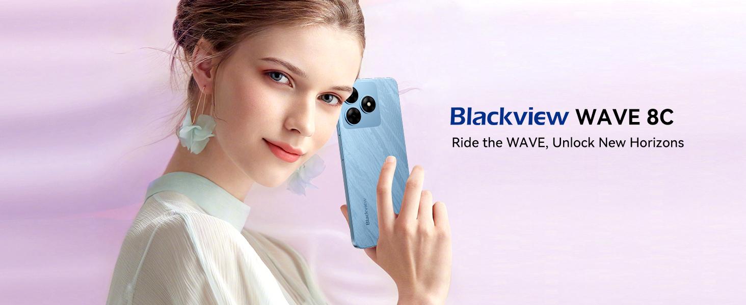 Blackview WAVE 8C 64GB ブルー Amazon | [2025 初登場 SIMフリー スマホ] Blackview Wave8C