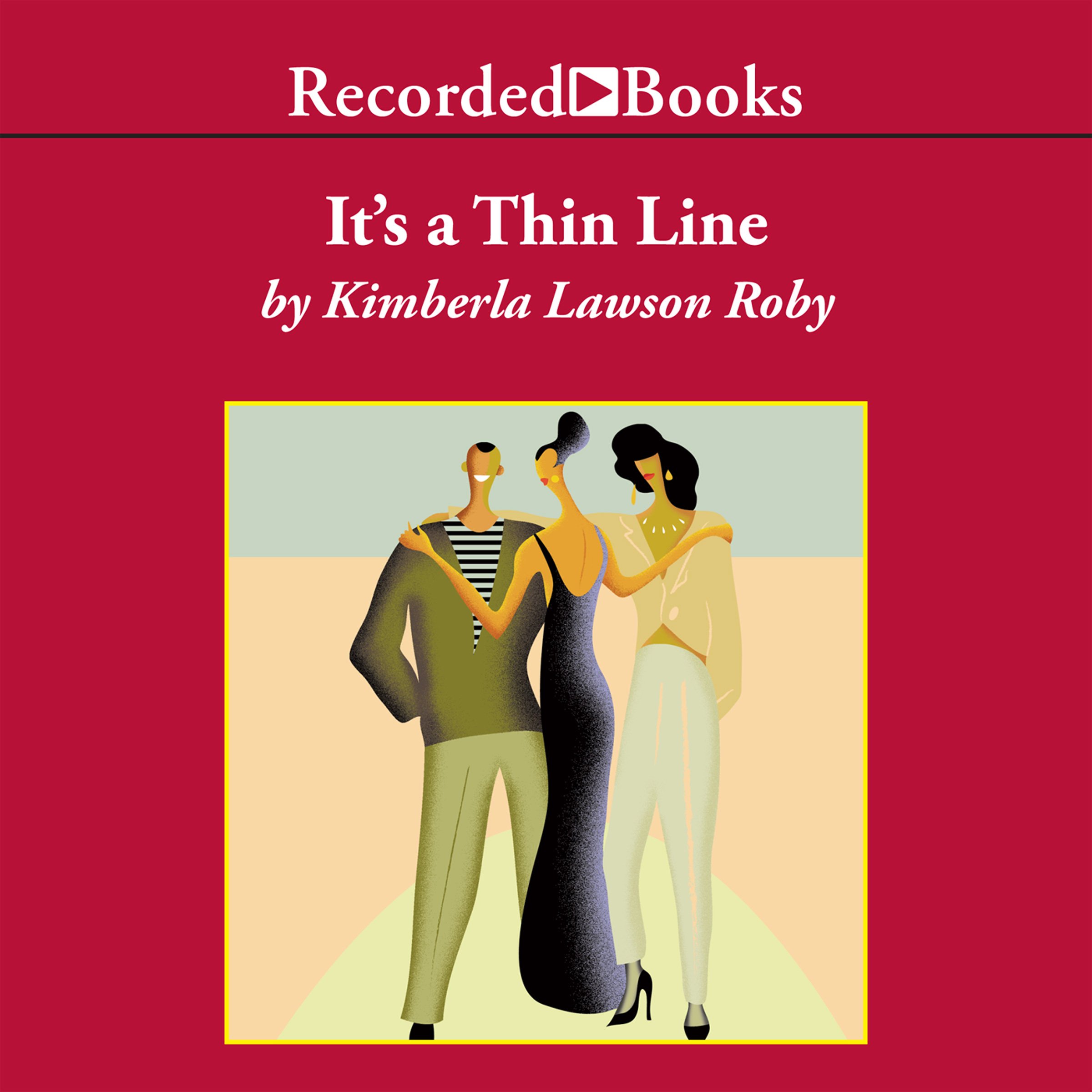 Cover art for It's a Thin Line