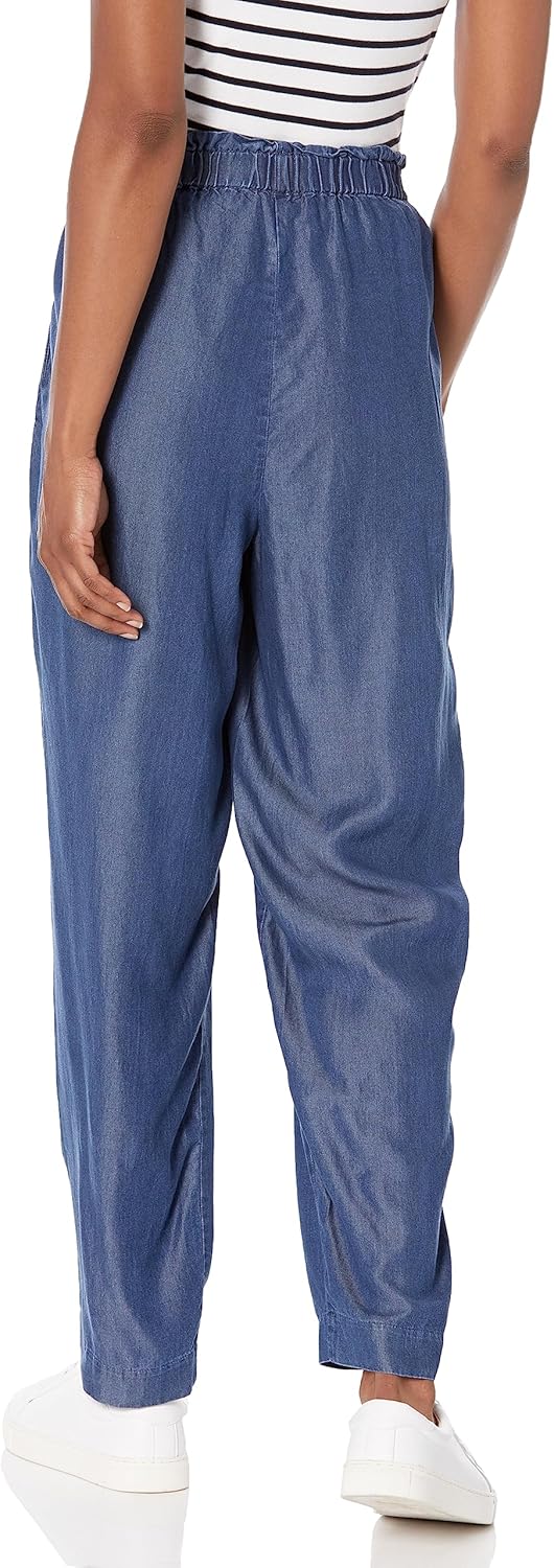 Anne Klein Women's Pull on Paperbag D-String Slim Ankle - Image 2