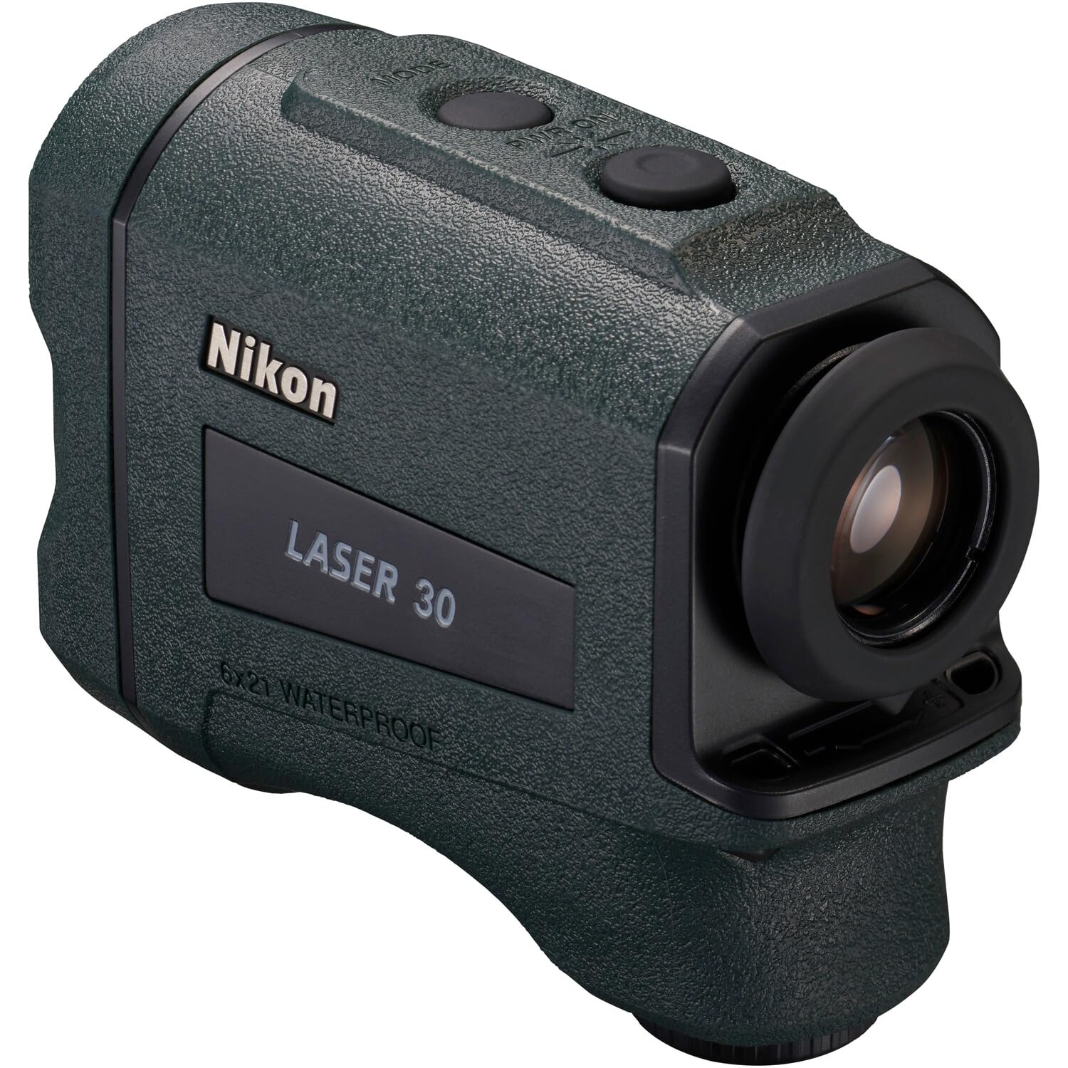 Nikon Laser 30 Telemetro Potente ed Accurato, Schermo OLED, Compatto e Robusto, Nero