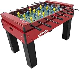 Mesa De Pebolim Com Varões Passantes Luxo