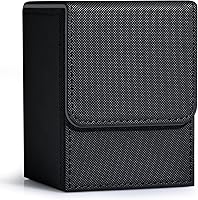 Vista 22 de ZLCA Caja de Mazo de Cartas con 2 divisores para tarjetas MTG, caja de almacenamiento horizontal grande para tarjetas que se adapta a más de 150 4