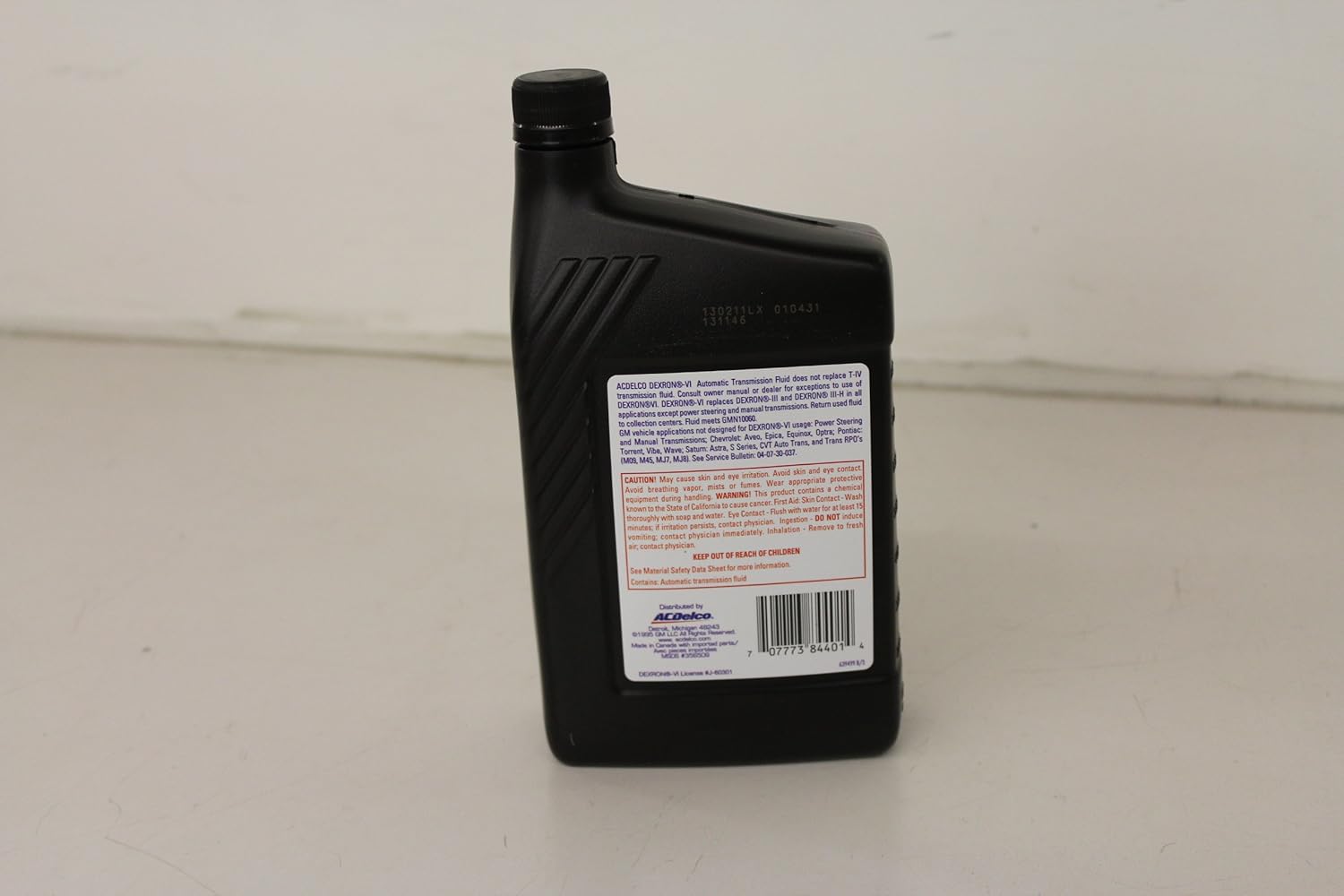 Genuine GM Fluid 88861037 DEXRON-VI Automatic Transmission Fluid - 1 Quart