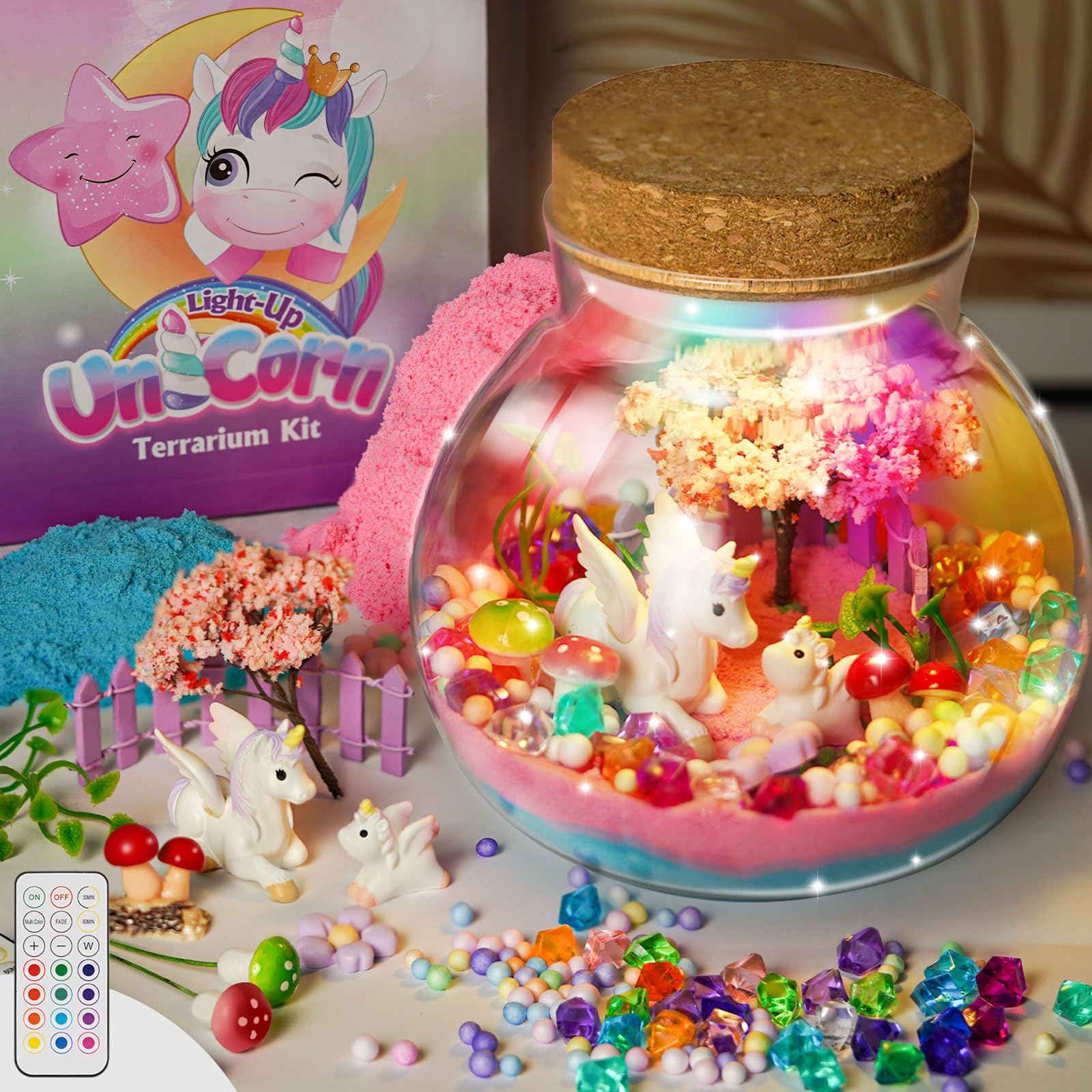 Unicorn Terrarium Kit - DIY Magical Garden Craft For Kids & Adults - View #12