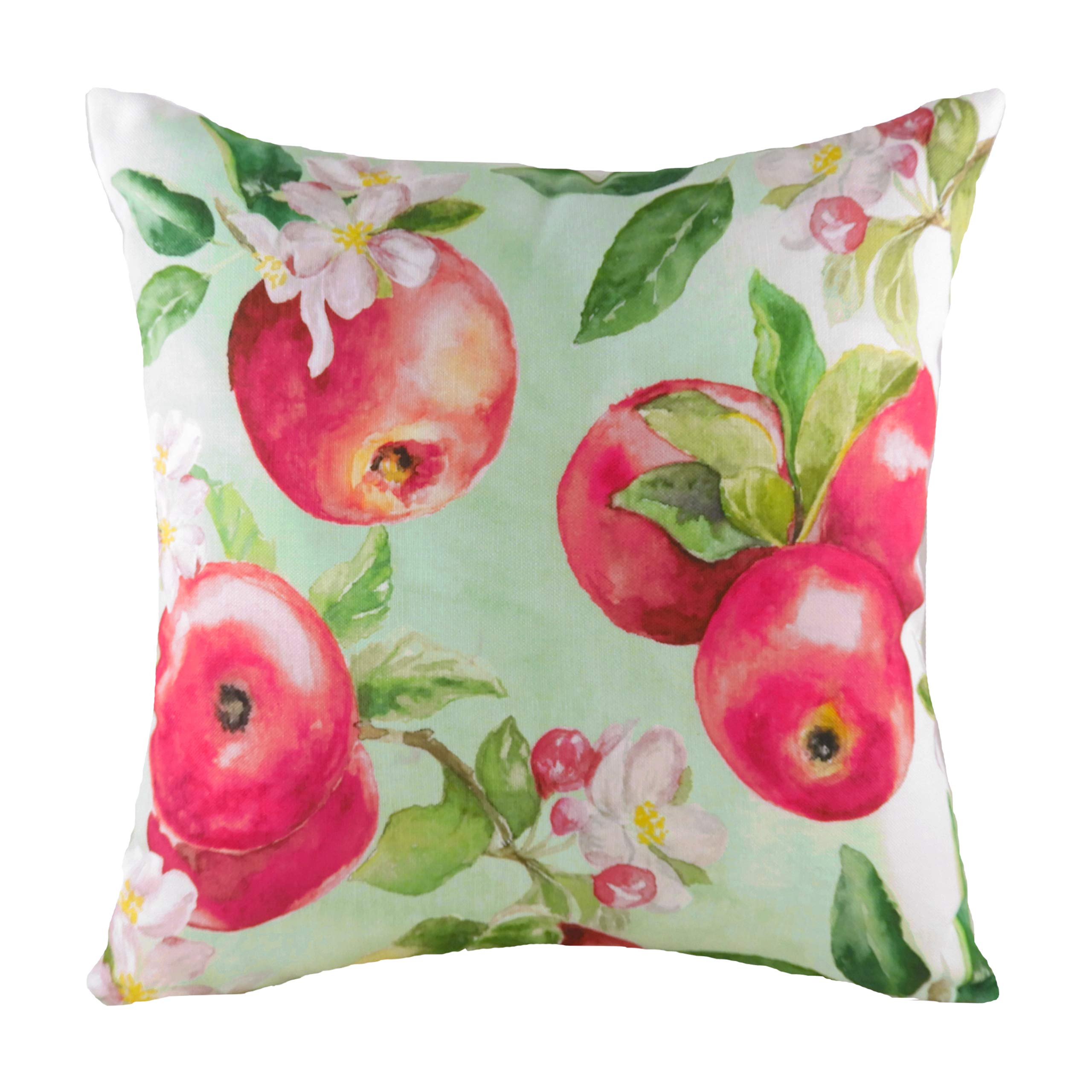 Evans Lichfield Fruit Apples Cushion Cover, Multi, 43 x 43cm