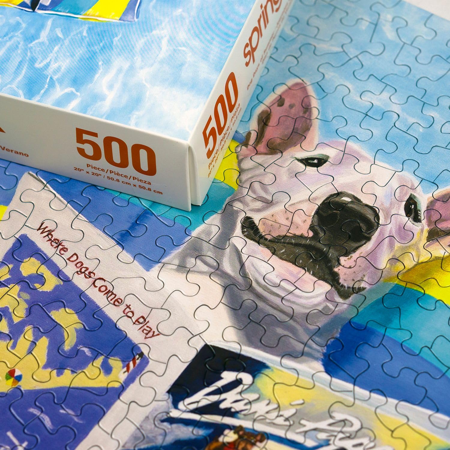Amazon.com: Springbok Dog Days of Summer 500 Piece Jigsaw Puzzle Amazon.com: Springbok Dog Days of Summer 500 Piece Jigsaw Puzzle
