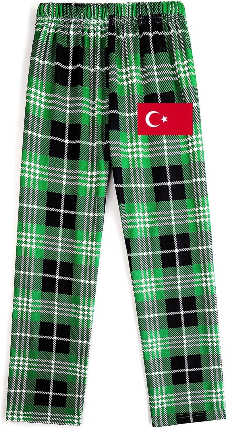 Adugen Origei Unisex Pyjamas Pants Tuvalu Flag Men Daily Long Pants Men Homewear