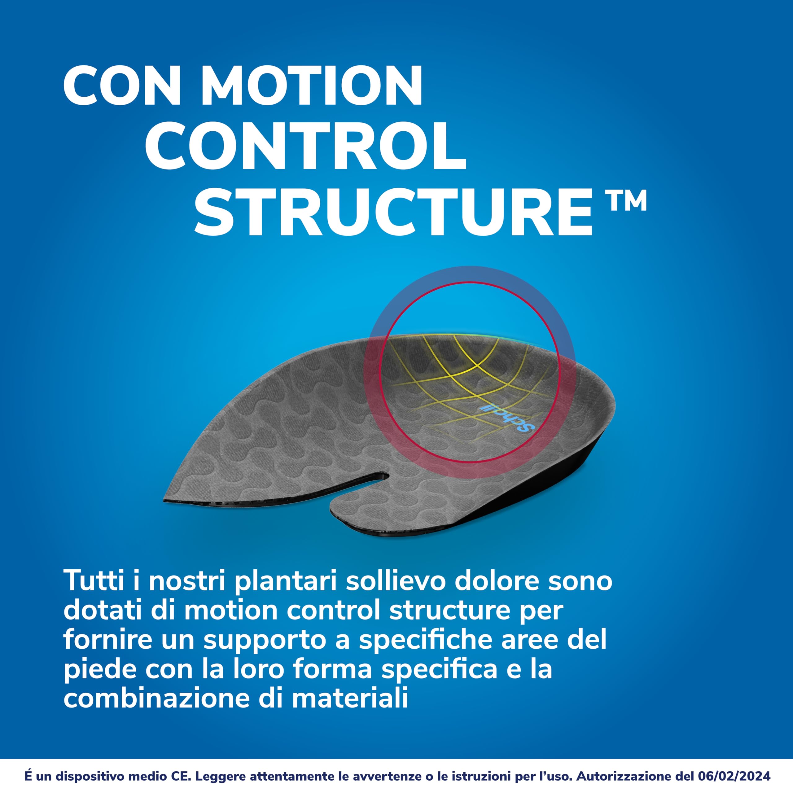 Scholl In-Balance Tallone, Plantare Sollievo Dolore, Solette Ortopediche Tallonite, Tendine d'Achille, Plantari con Gel Ammortizzante a Doppio Strato con Supporto Flessibile, Taglia M (40-42), 1 Paio - 5