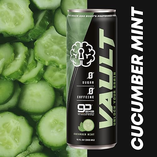 Miniatura 5 de VAULT Bebida energética cerebral sin cafeína, nootrópico para el enfoque mental, nitidez, memoria y tiempo de reacción, sin choques ni nerviosismo,