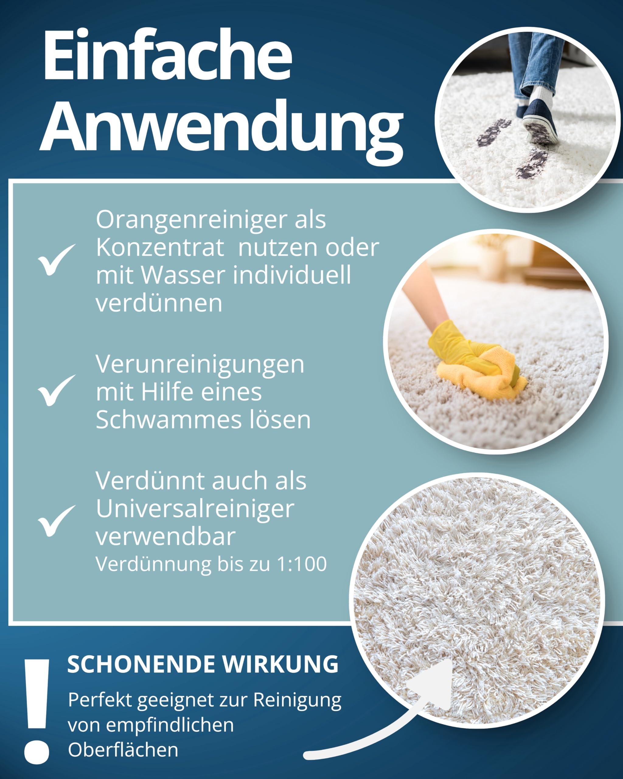 S-Pro - Orangenölreiniger fettlöser Konzentrat 6x500ml Flasche - Schonender Orangenreiniger hochkonzentriert mit frischem Orangenduft - Allzweckreiniger Reinigungsmittel für Haushalt, Küche & Bad