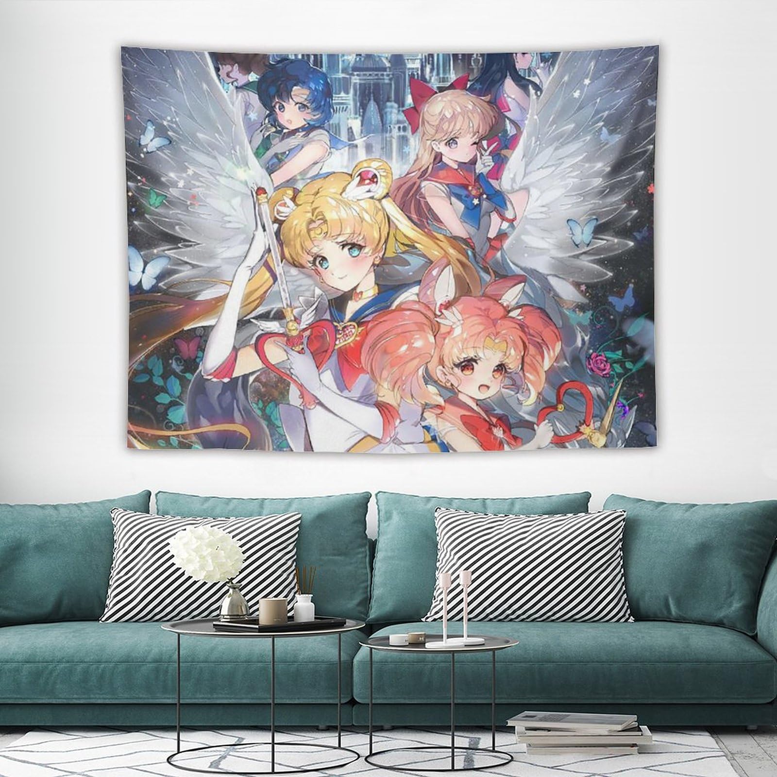 Amazon.co.jp: 美少女戦士セーラームーンタペストリー 壁掛け 壁飾り