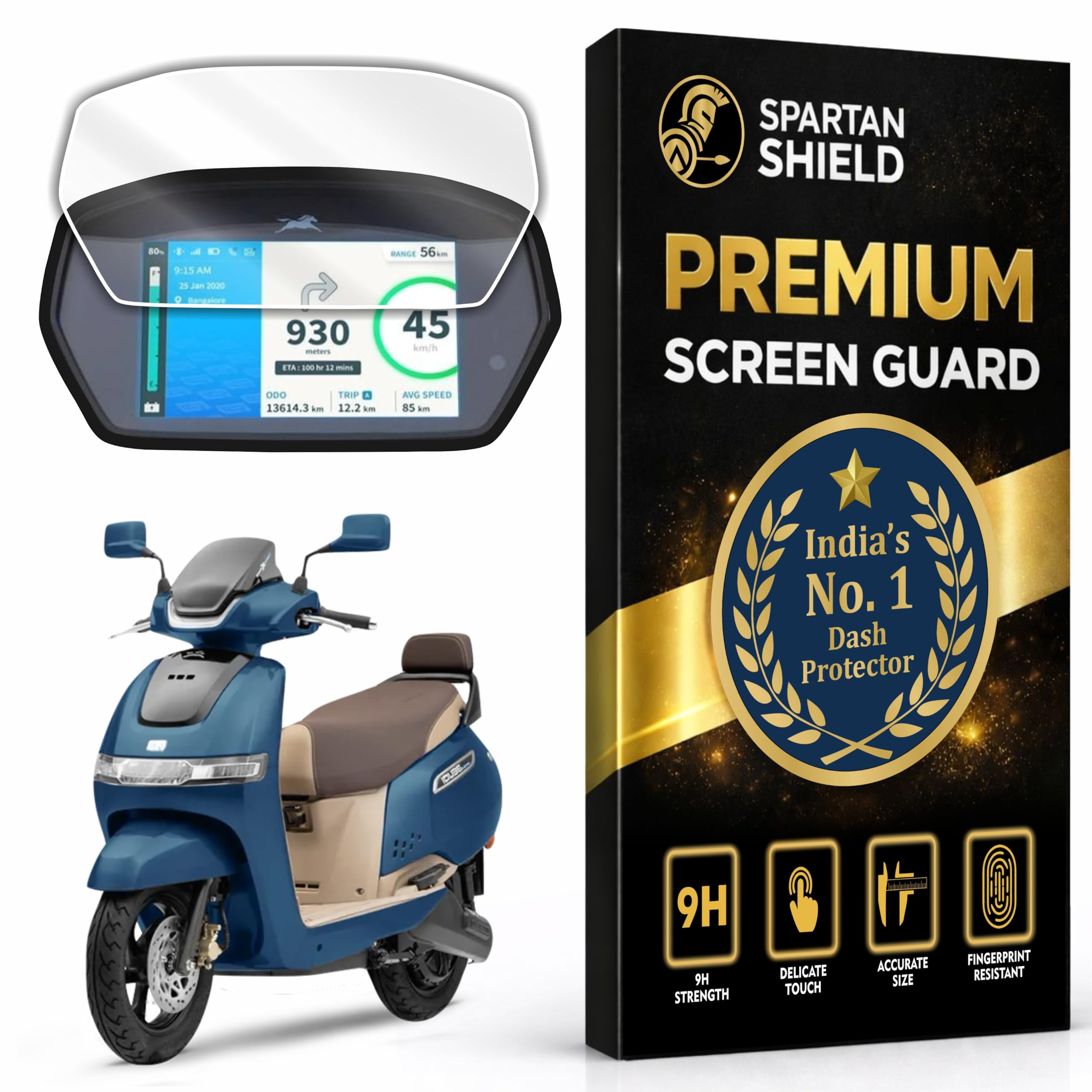 Screen Guard For TVS iQUBE EV 6-inch || Electric Scooter LCD Display Protector || Anti Scratch | Water Resistant | HD Clarity || Bubble Free || 6-inch Digital Instrument Cluster Film || TVSiQube EV Accessories 2026 [NOT TEMPERED GLASS]-image-39
