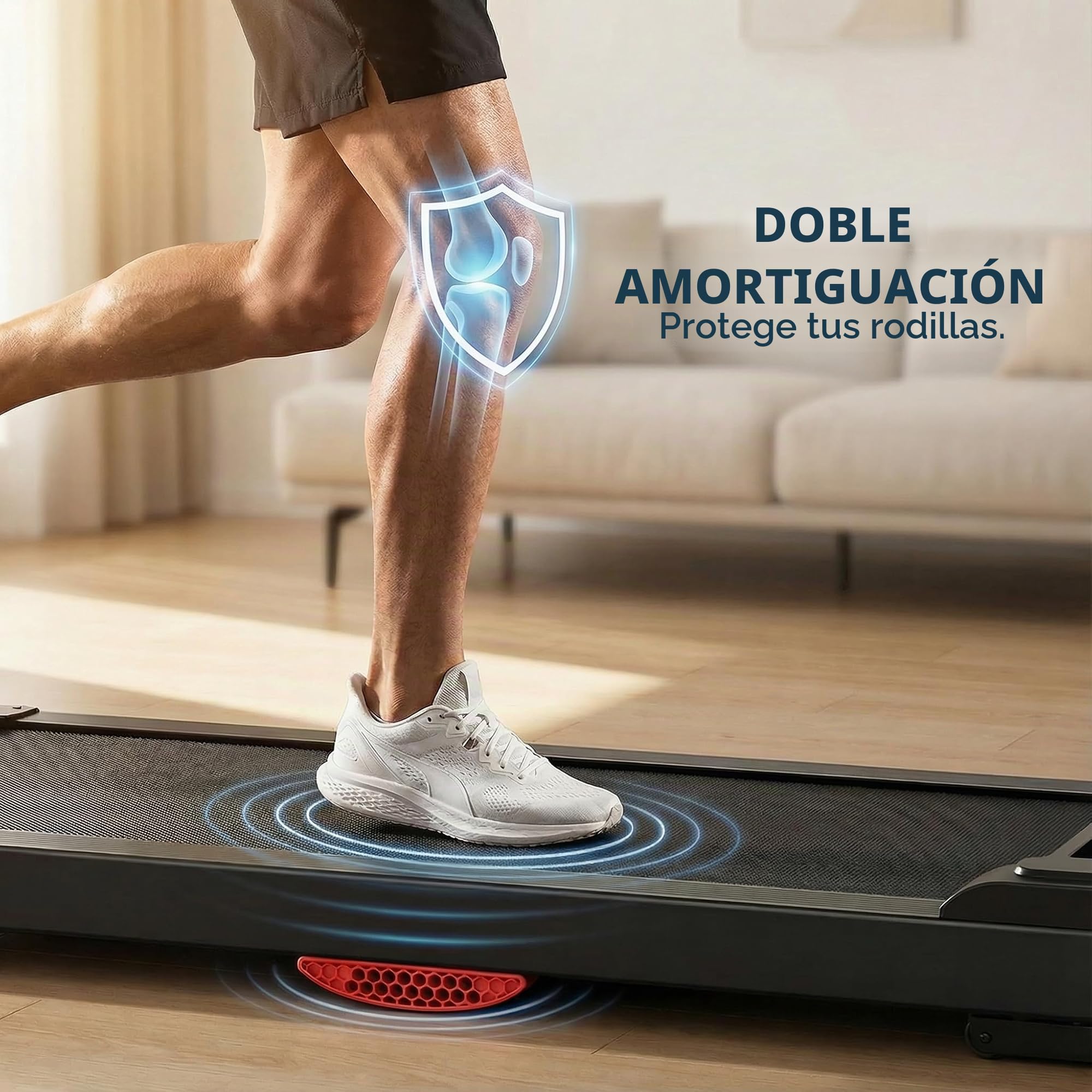 Cinta de Correr Plegable con Inclinación 15%, Cinta de Andar para Casa 14 km/h, Motor Sin Escobillas 3.0 HP, Pantalla LED, 12 Programas Preestablecidos, Soporte 136 kg