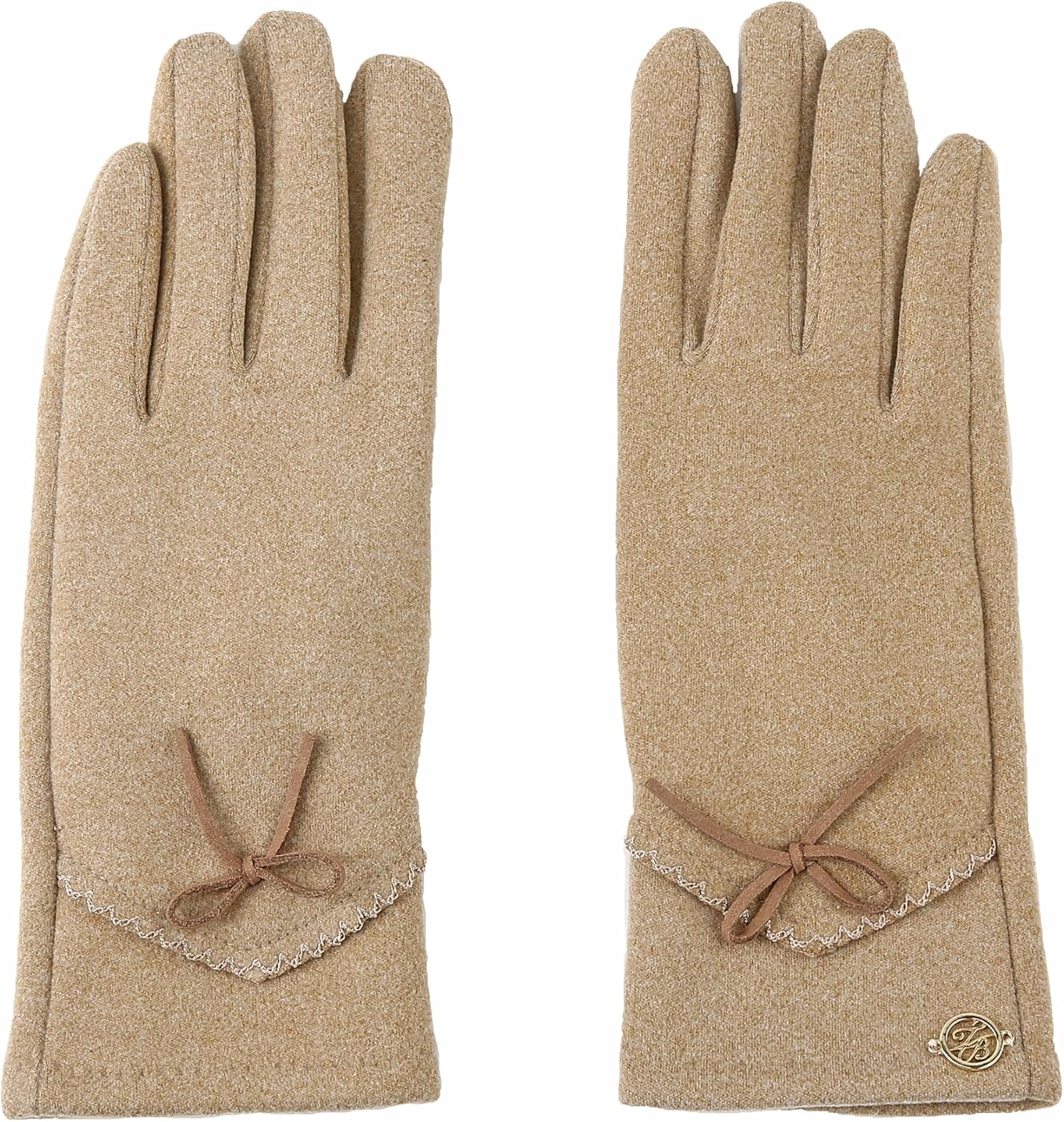 Ted Baker London Women's Polyester Bow Gloves