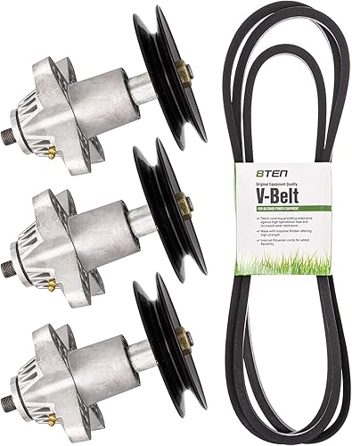 8TEN Kit de cinturĂłn de husillo de cubierta para Cub Cadet RZT-54 MTD ZT54 ZTL8000 Columbia Sears 918-04608A 954-04138A 8TEN Kit de cinturĂłn de husillo de cubierta para Cub Cadet RZT-54 MTD ZT54 ZTL8000 Columbia Sears 918-04608A 954-04138A