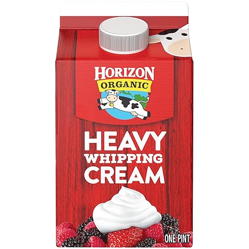 Horizon Organic Crema batida pesada, pinta, 16 onzas líquidas