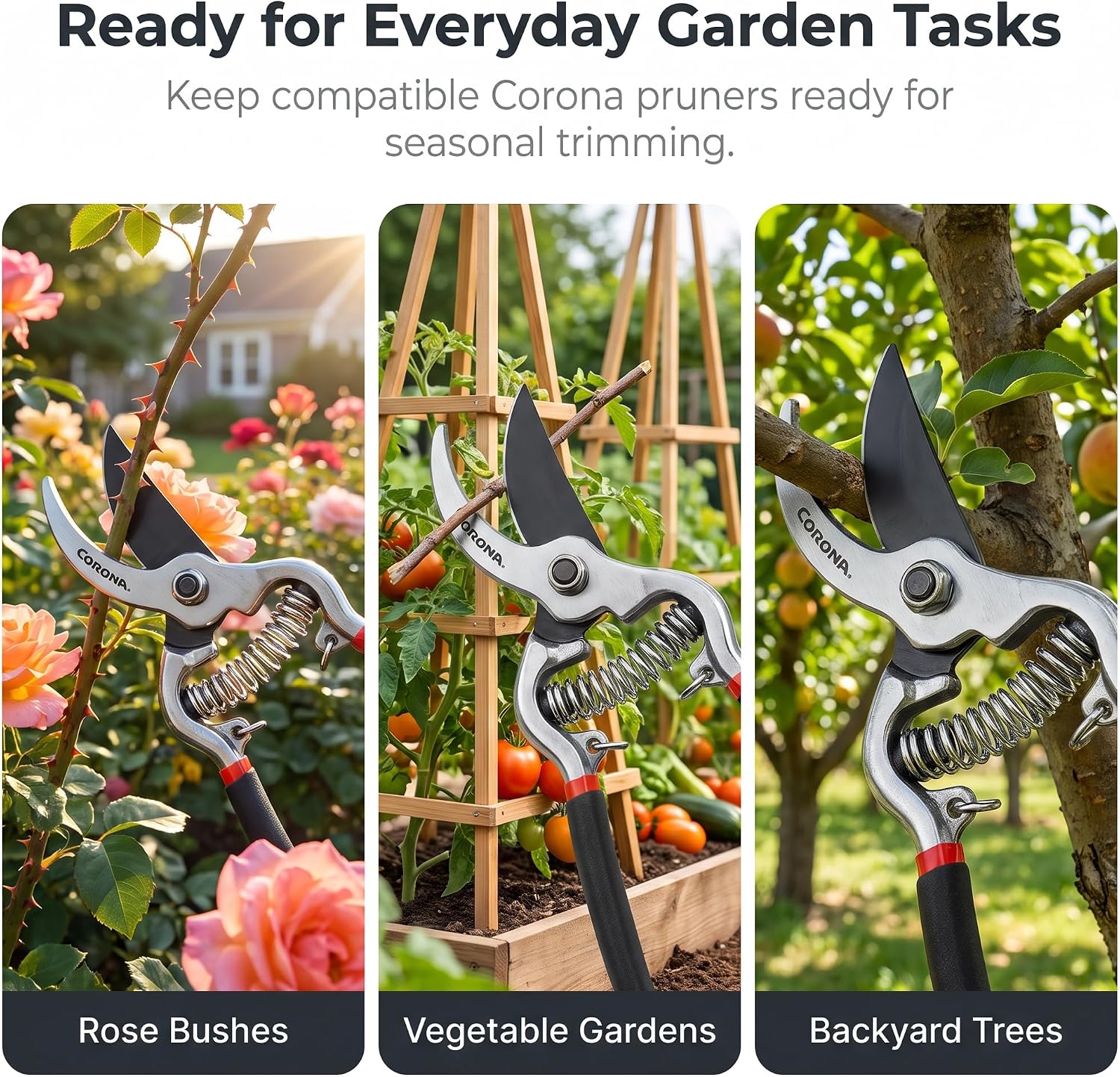 Corona Model 6880-5 Scissor-Style Tree Pruner Spring, Pack of 2