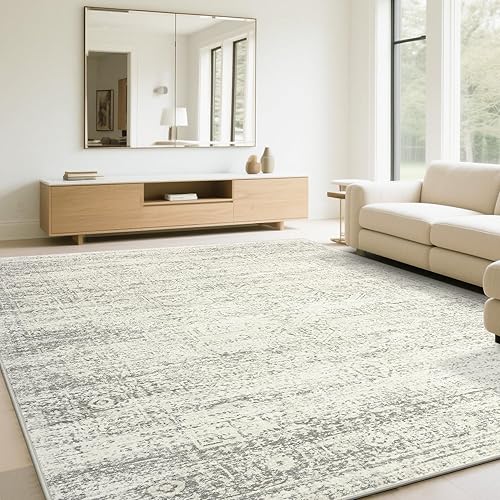 Miniatura 24 de Alfombras lavables 8x10, alfombras de área para sala de estar, alfombras abstractas modernas para dormitorio, alfombras grandes, alfombra ultra