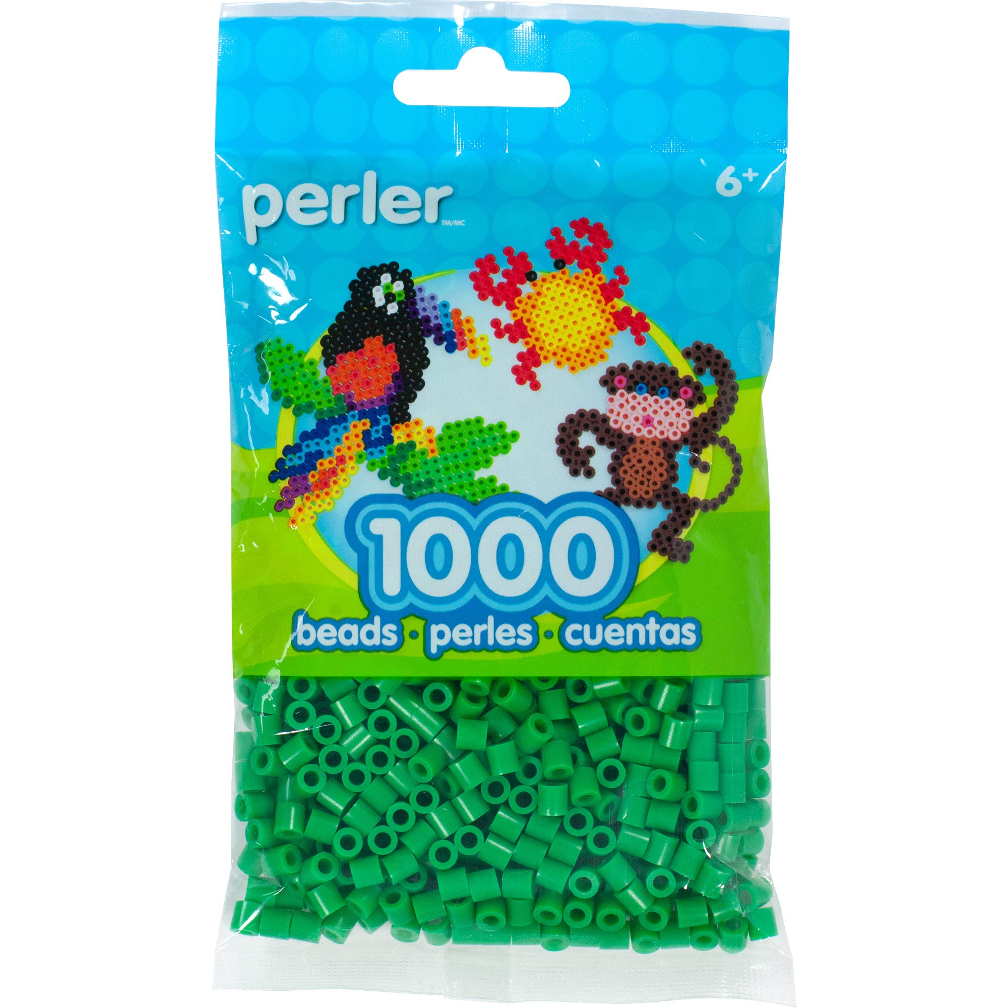 Perler Fused Bead Bag 1000pc Shamrock