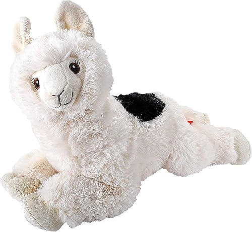 Miniatura 1 de Wild Republic Ecokins, Llama, animal de peluche, 12 pulgadas, regalo para niños, juguete de peluche, hecho de botellas de agua recicladas hiladas,