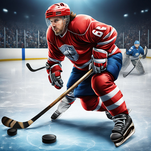 Ice Hockey Simulator Games 3D: New Hockey Leagues Mania World Cup Simulator 2024
