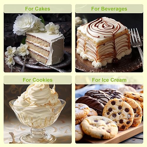 Vista 24 de Aceite aromatizante de almendras – Botellas de 3.5 onzas líquidas Concentrado de sabor a almendra para alimentos y cosméticos – Aceite aromatizante