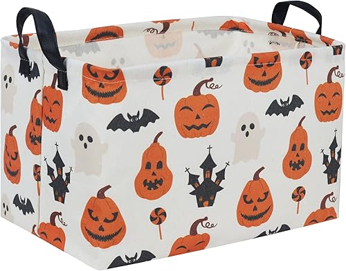 Miniatura 34 de Essme Cestas rectangulares de animales, cesta de almacenamiento rosa con asas para decoración de habitación de niñas, bonito contenedor de Animal