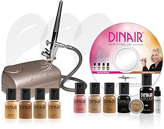 Dinair 10 piezas (kit de 10 piezas, bronceado)