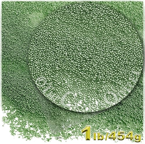 Miniatura 9 de The Crafts Outlet Acabado Opaco, Vidrio, Microperlas 0.024 in, Ideal para Caviar, Perla Opaco