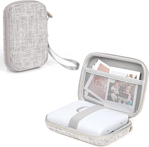 MUZIRI KINOKOO Funda rígida de EVA compatible con Fuji Instax Mini EVO Camera Mini LinkLink 2Link SQ Smartphone Photo Printer Bag con correa para la
