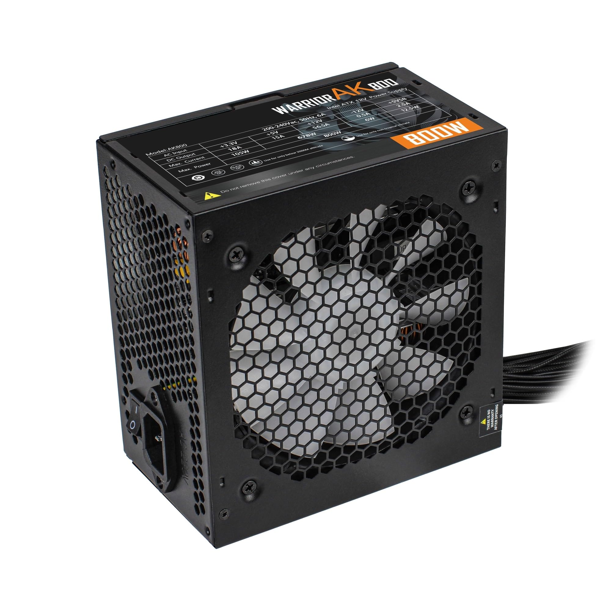 JJKKOZVQF Power Supply Unit 500W 600W 700W 800W 1000W 120mm Fan 220V(1000W)