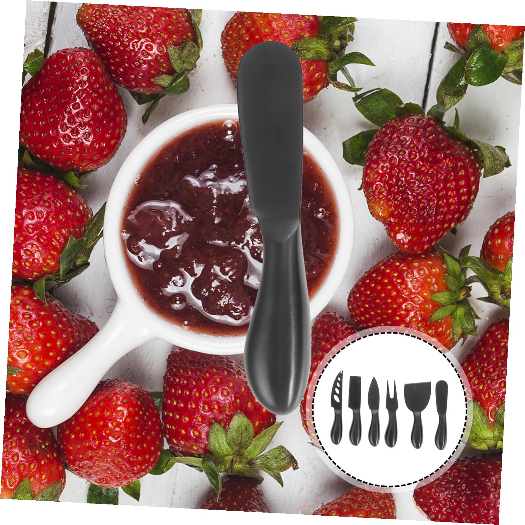6 Stück Teiliges Edelstahl Käsemesser mit Ergonomischen Griffen Vielseitige Käseschneider für Haushalt und Gastronomie Rostfrei Leicht zu Reinigen und Sicher Handhabung