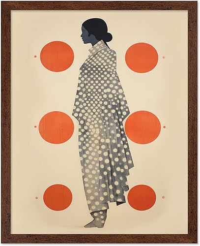 Miniatura 13 de Monem Art Póster de Cara Geométrica - Impresión de Dibujo de Líneas Retro - Arte Moderno - Arte Abstracto - Arte de Rostros - Arte Boho Elegante -