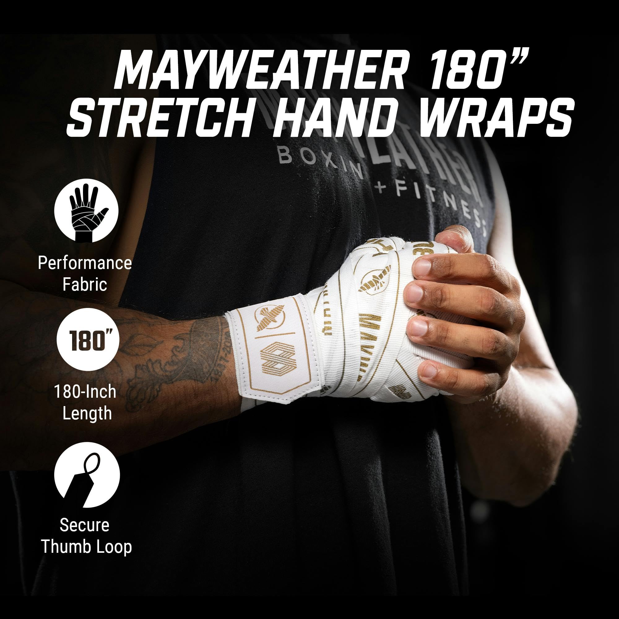 Hayabusa Marvel Hero Elite Bandages de boxe de style mexicain pour homme et femme – Daredevil, 180 Hayabusa Marvel Hero Elite Bandages de boxe de style mexicain pour homme et femme – Daredevil, 180