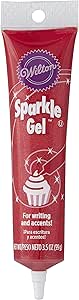Wilton Gel Icing, Sparkle Red, 3.5 oz