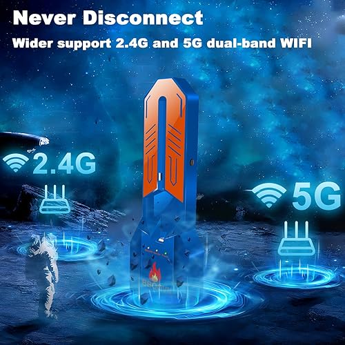 Vista 5 de Termómetro inalámbrico WiFi Bluetooth para carne, rango ilimitado, 7 sensores de precisión certificados NIST con monitoreo remoto de temperatura