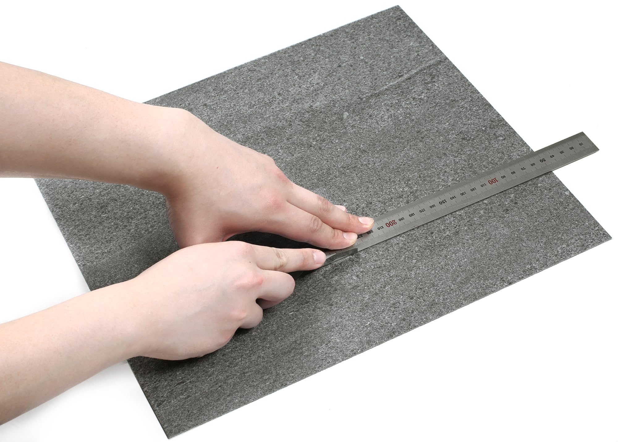 ROSEROSA LVT-ECK-210 - Piastrelle per pavimenti in vinile, 40 x 40 cm, spessore 2 mm, impermeabili, autoadesive, resistenti
