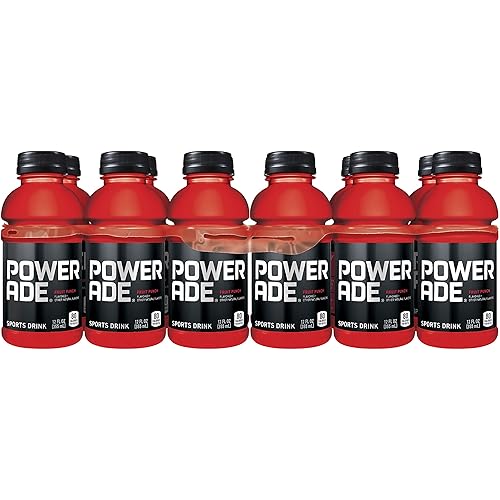 Miniatura 4 de POWERADE Ponche de frutas, 12 onzas líquidas (paquete de 12)