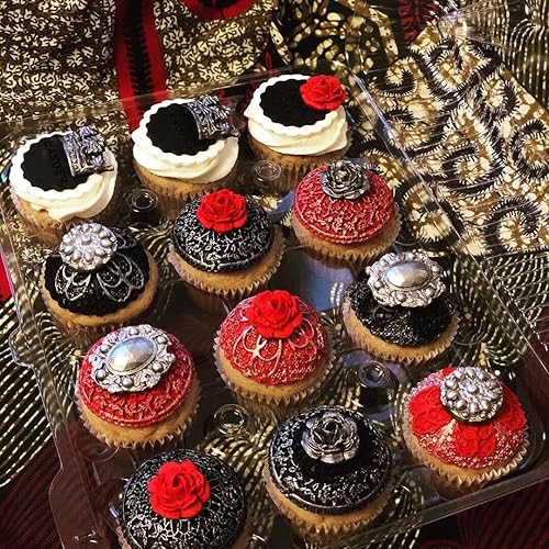 Miniatura 2 de Juego de 3 piezas de moldes de encaje de azúcar de impresión de fondant molde de boda de encaje de impresión de silicona molde de impresión de